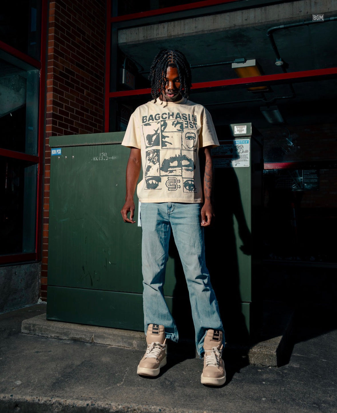 Urban Fragments Tee (Crème)