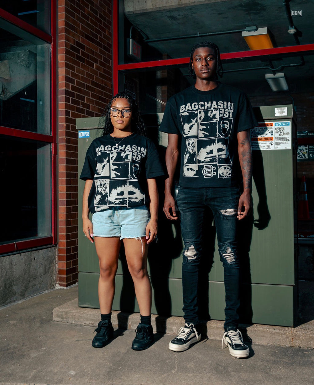 Urban Fragments Tee (Black)