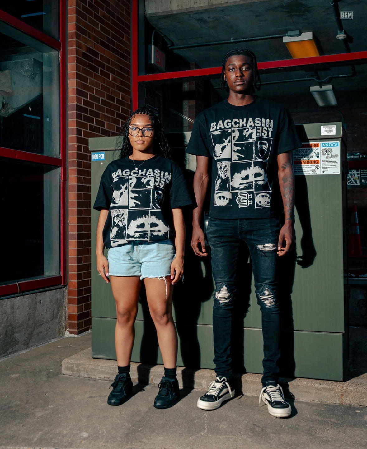 Urban Fragments Tee (Black)