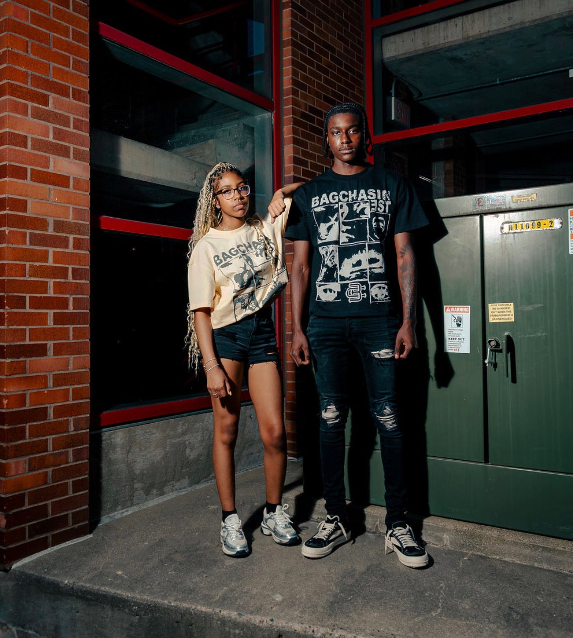 Urban Fragments Tee (Crème)