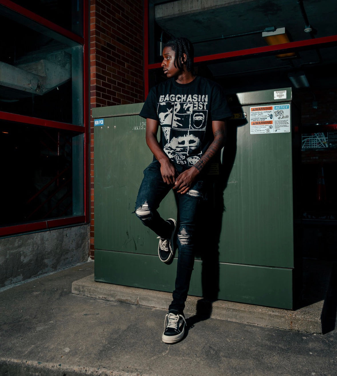 Urban Fragments Tee (Black)