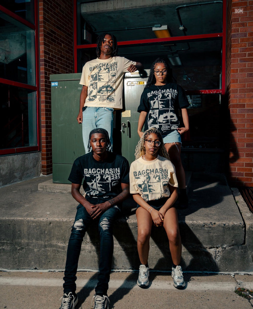 Urban Fragments Tee (Crème)